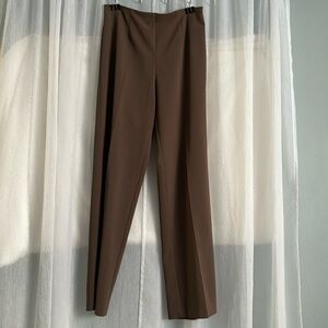 Softworks women’s tan pants with side zipper  size 8